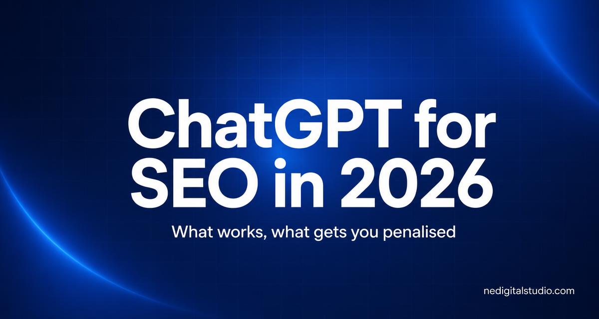 ChatGPT for SEO in 2026: What Works, What Gets You Penalised