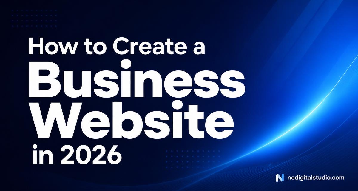 How to Create a Business Website in 2026 (and When to Stop DIY-ing It)