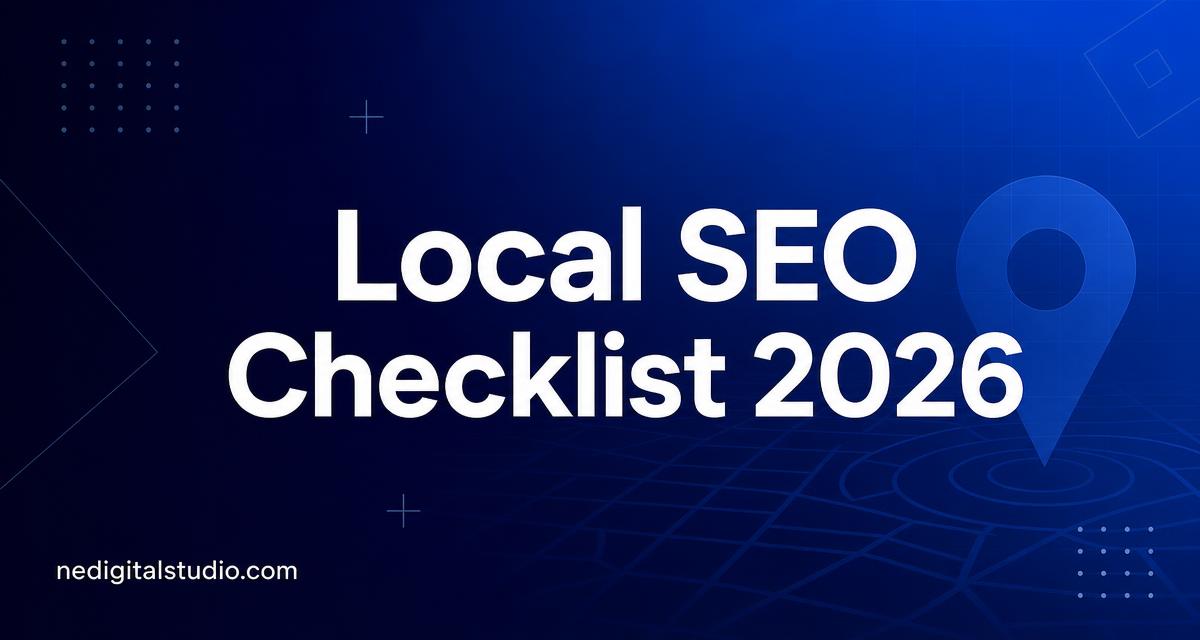 Local SEO checklist for 2026